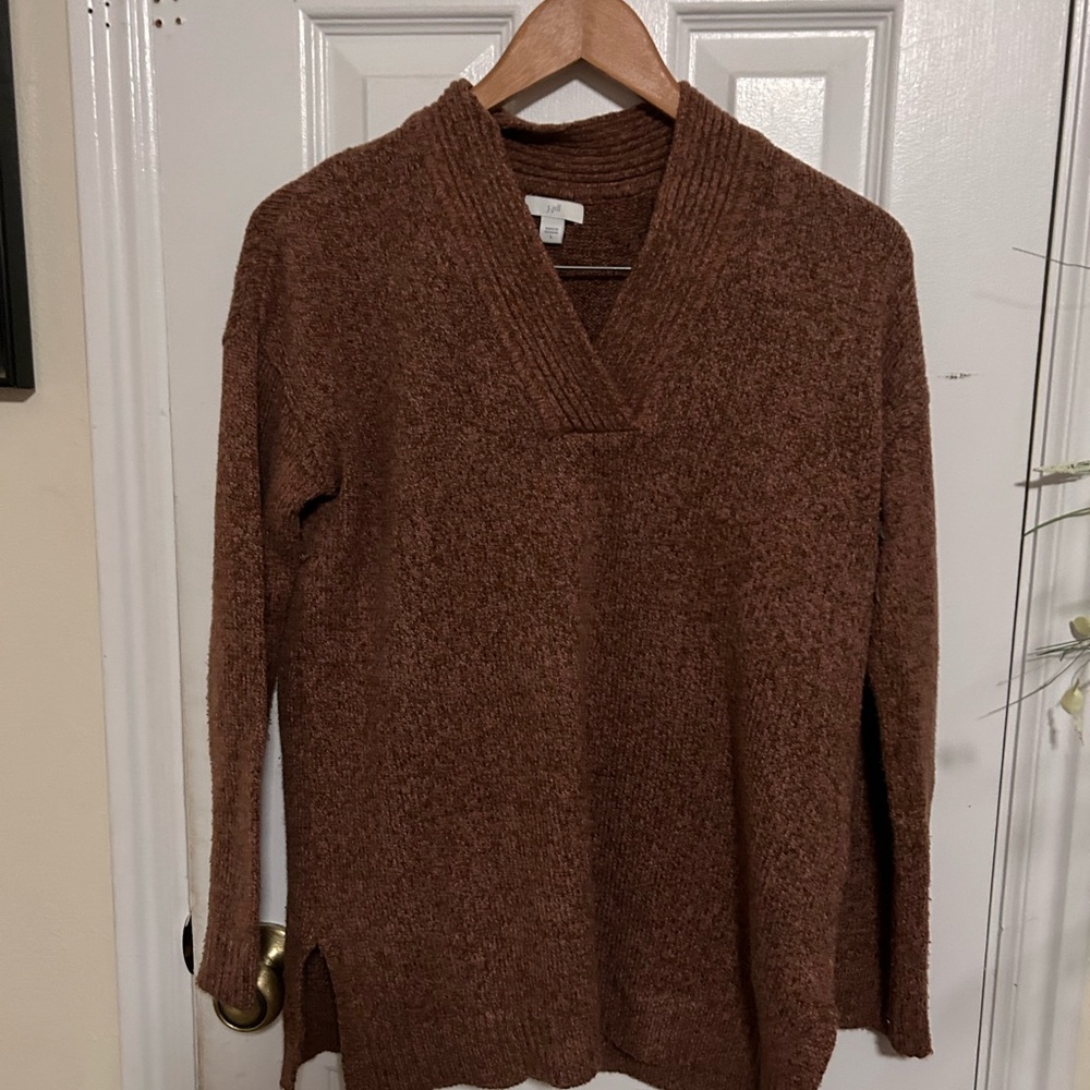 J. Jill Pullover Sweater Brown